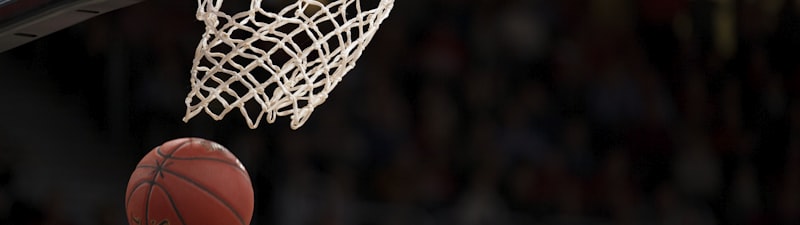 NBA比赛中勒布朗·詹姆斯战斧式劈扣的慢动作回放镜头